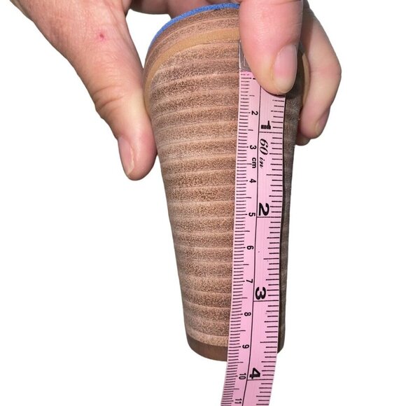 Marc Fisher Ltd Womens Mules Size 9.5 Blue Suede Volla Open Toe China - Picture 3 of 8